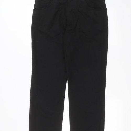 Tailor & Cutter Mens Black   Dress Pants Trousers Size 34 in L29 in