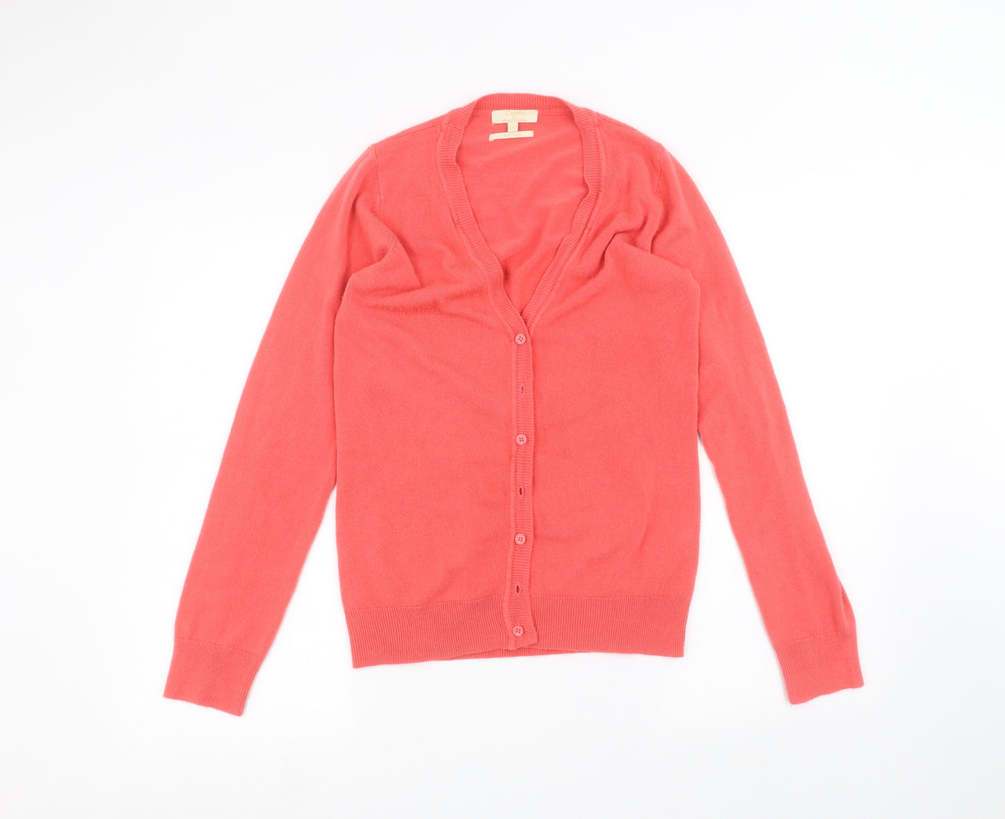 Classic Womens Pink   Cardigan Jumper Size L