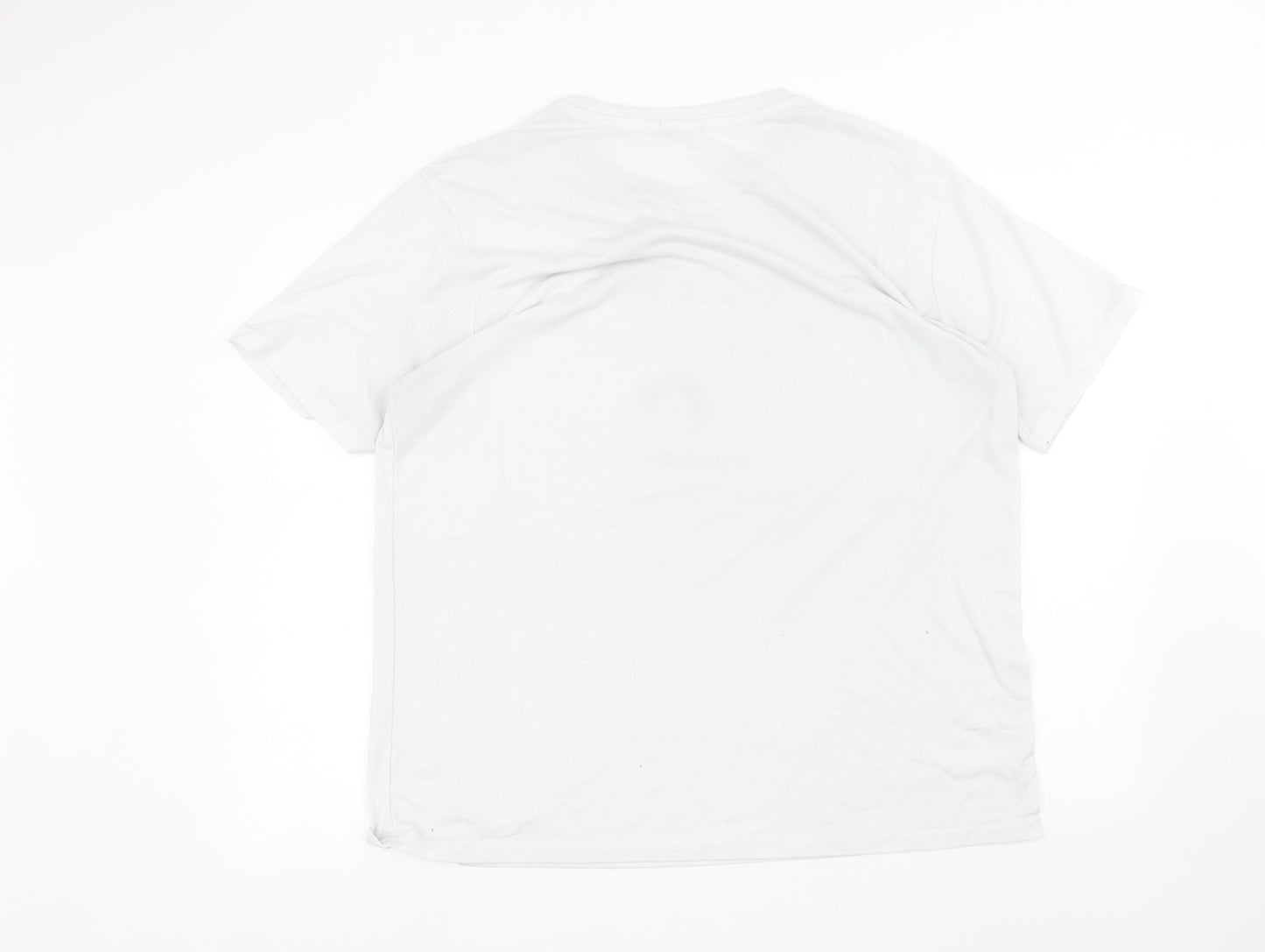 Boohoo Mens White    T-Shirt Size XL