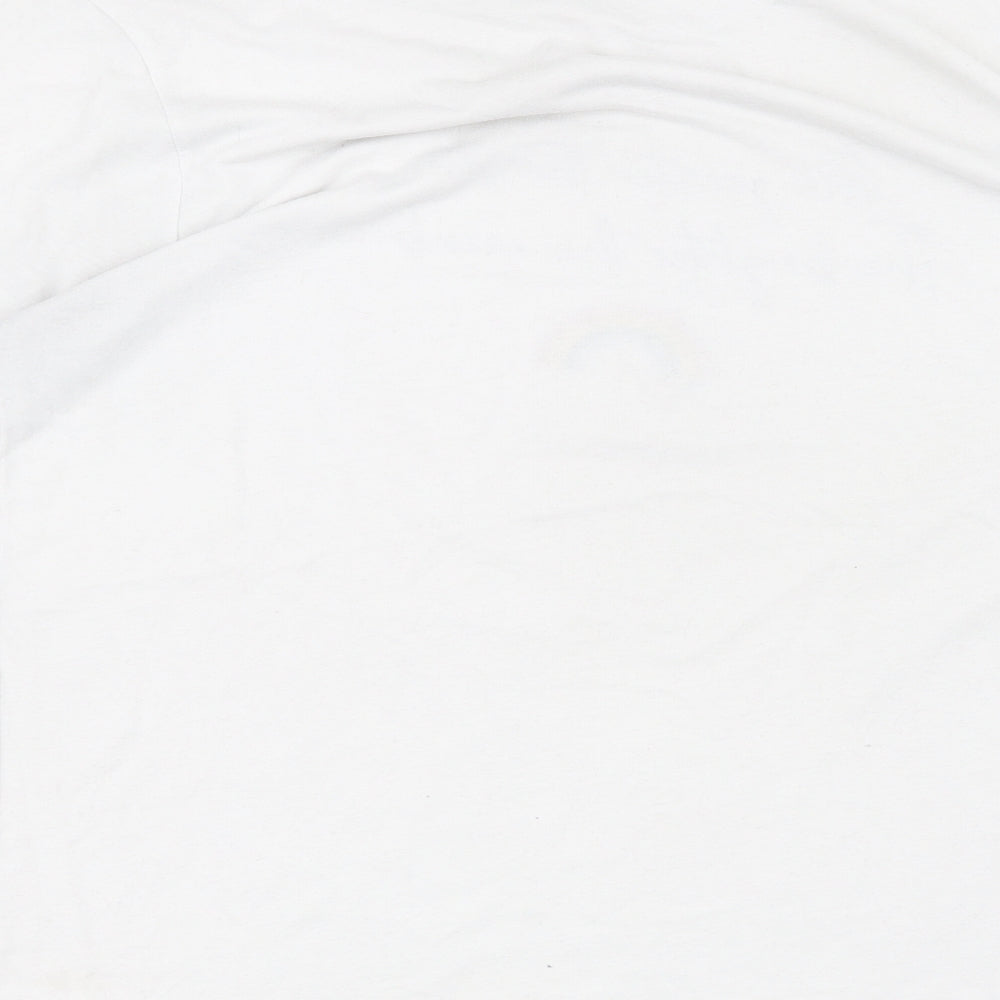 Boohoo Mens White    T-Shirt Size XL