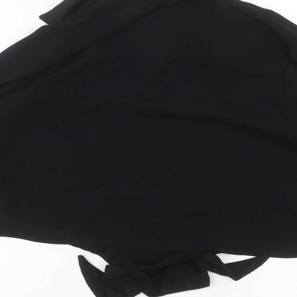 Select Womens Black   Basic T-Shirt Size 10
