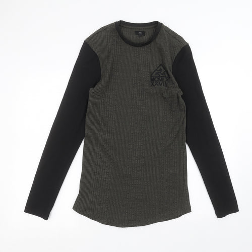 River Island Mens Green   Pullover Jumper Size S
