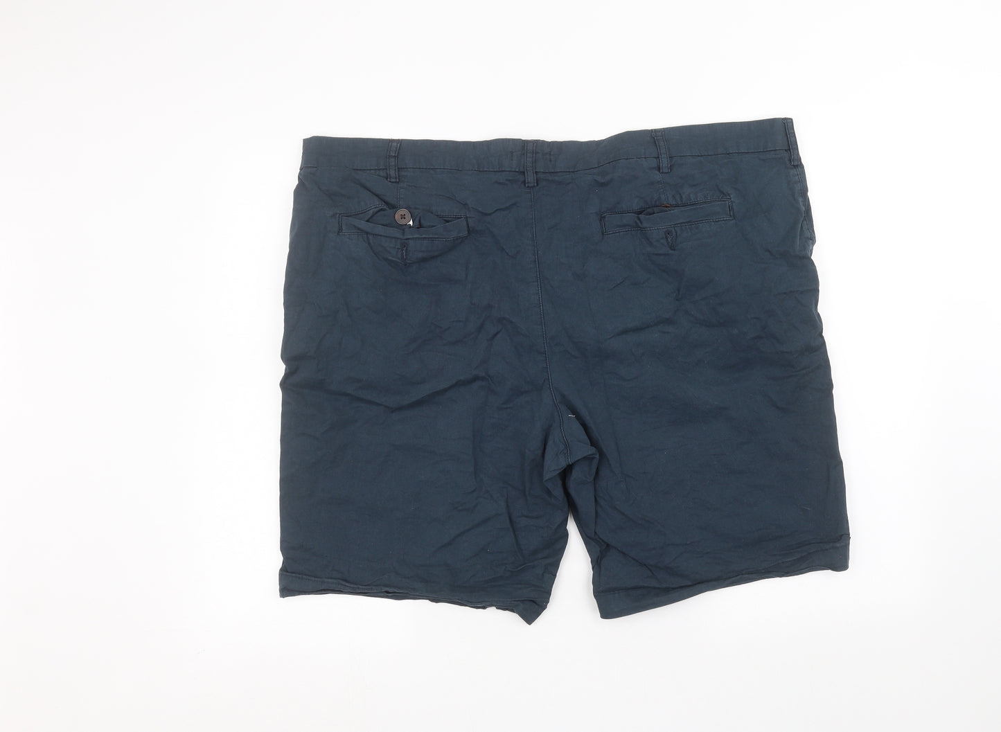 Jackamo Mens Blue   Chino Shorts Size 46 in