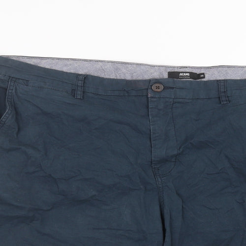 Jackamo Mens Blue   Chino Shorts Size 46 in