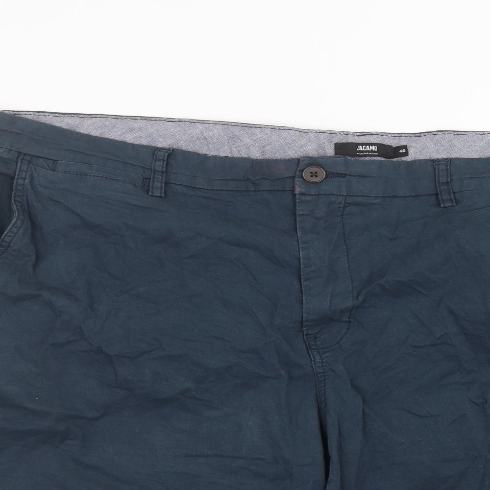 Jackamo Mens Blue   Chino Shorts Size 46 in