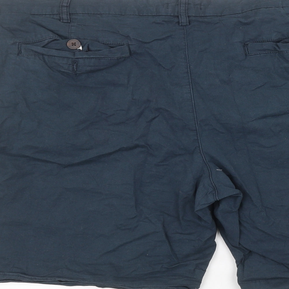 Jackamo Mens Blue   Chino Shorts Size 46 in