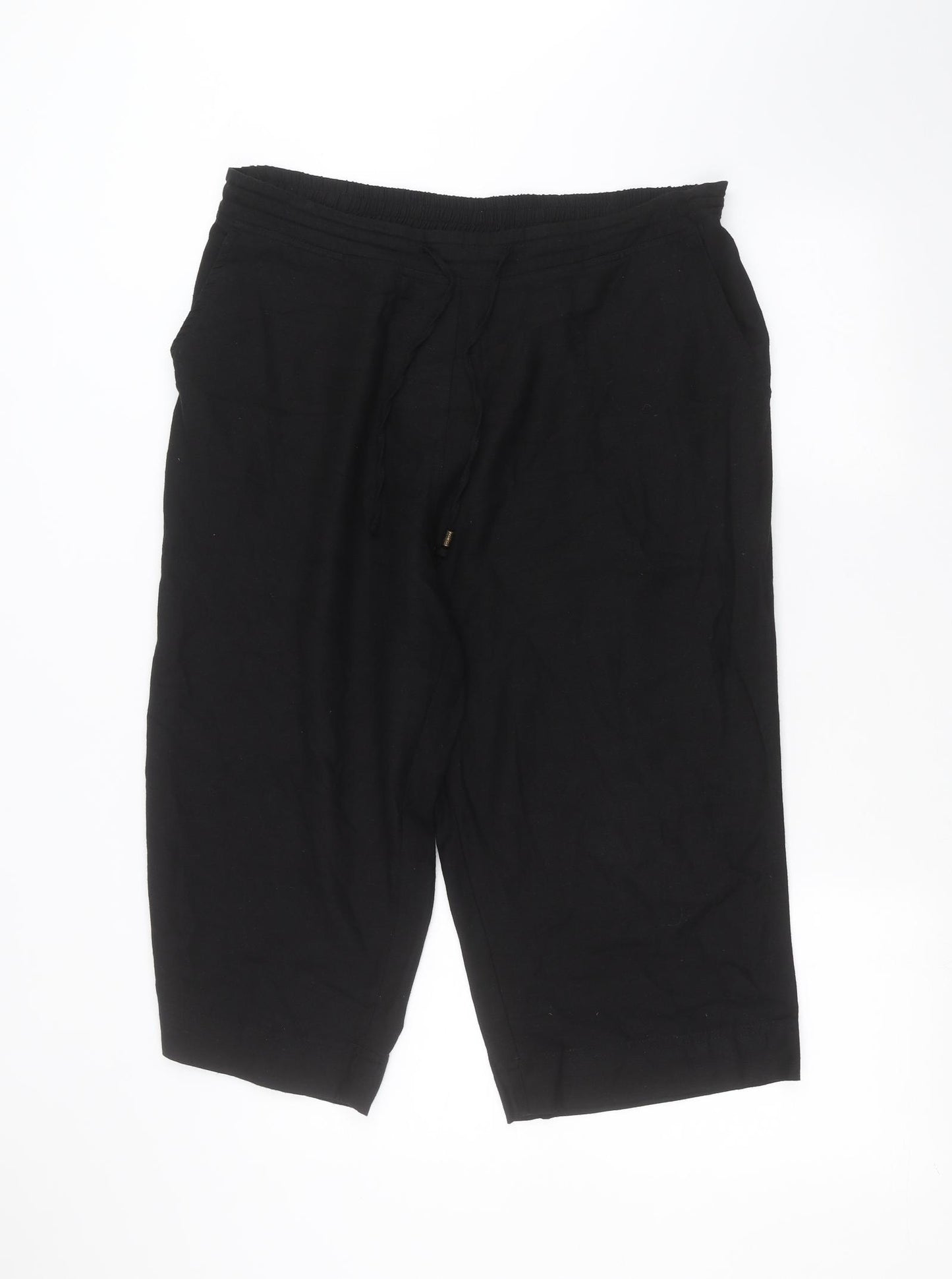 Anthology Womens Black   Trousers  Size 18 L20 in