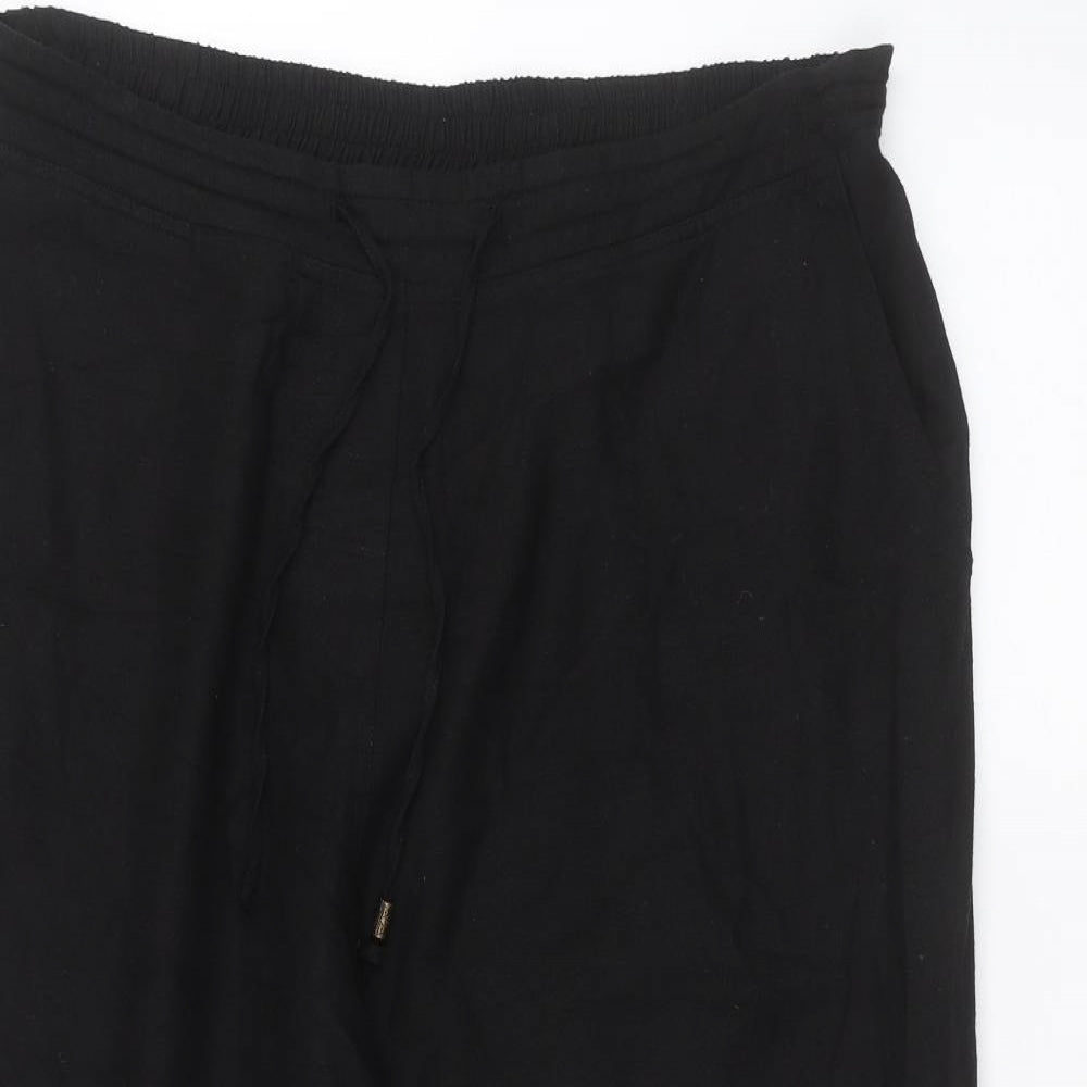 Anthology Womens Black   Trousers  Size 18 L20 in