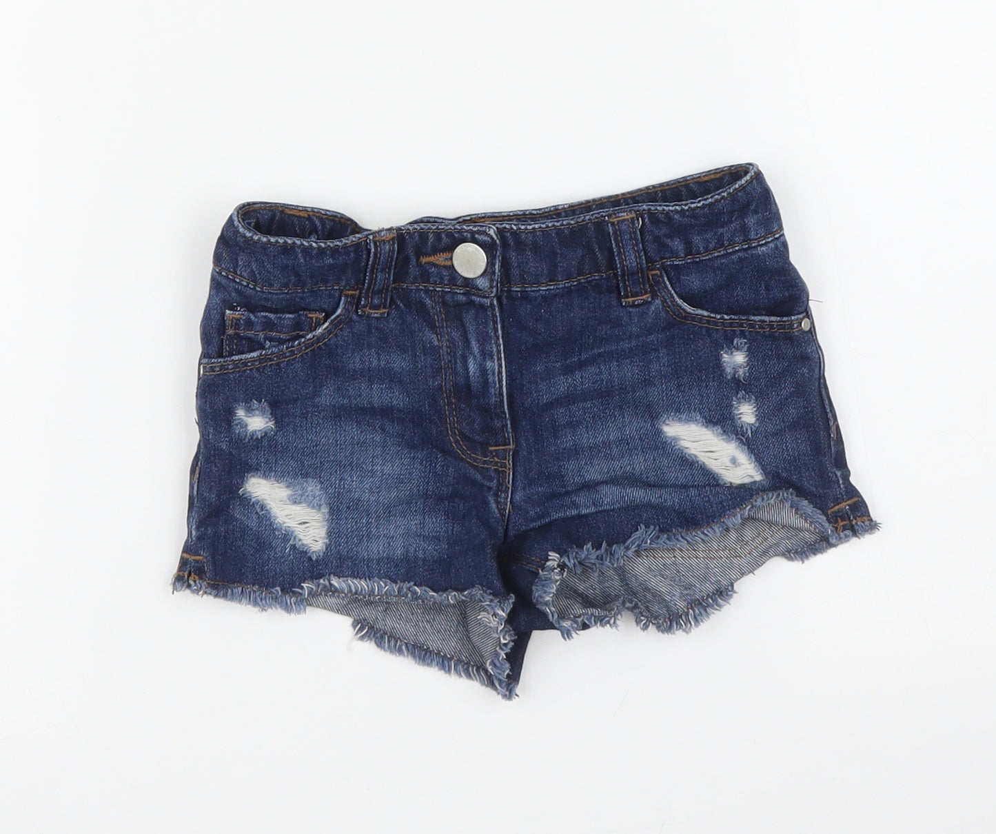 NEXT Girls Blue   Hot Pants Shorts Size 4 Years