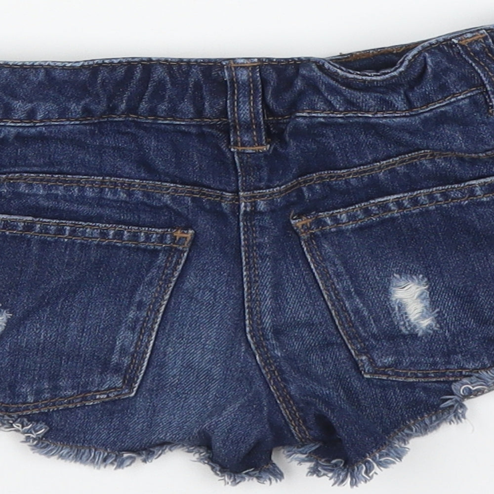 NEXT Girls Blue   Hot Pants Shorts Size 4 Years