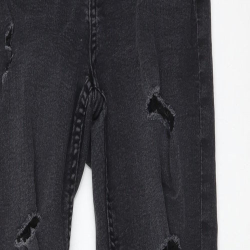 H&M Womens Black   Skinny Jeans Size 8 L28 in