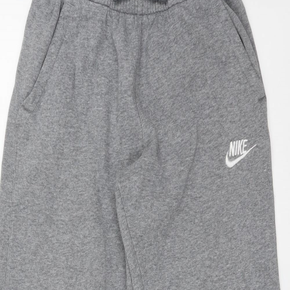 Nike Boys Grey   Jogger Trousers Size 11-12 Years