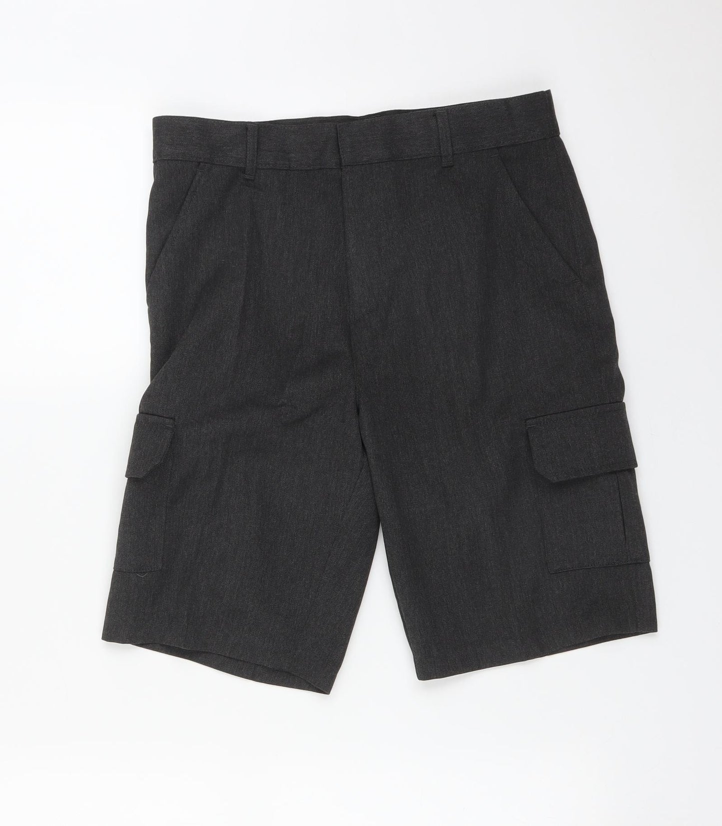 F&F Boys Grey   Cargo Shorts Size 12-13 Years