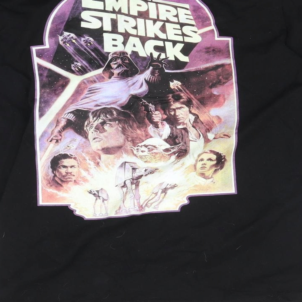 George Mens Black    T-Shirt Size M