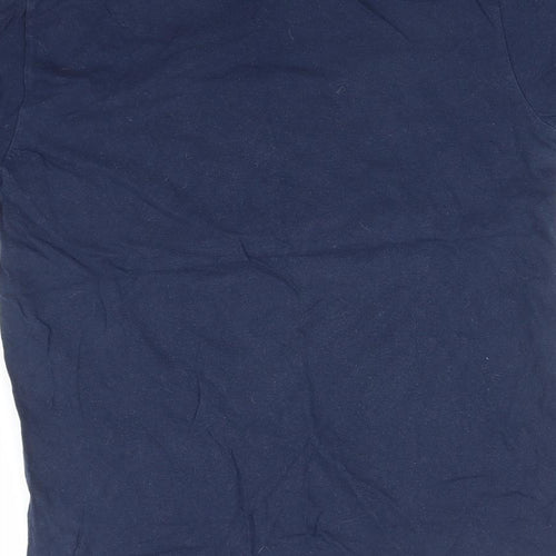 Gildan Mens Blue    T-Shirt Size S