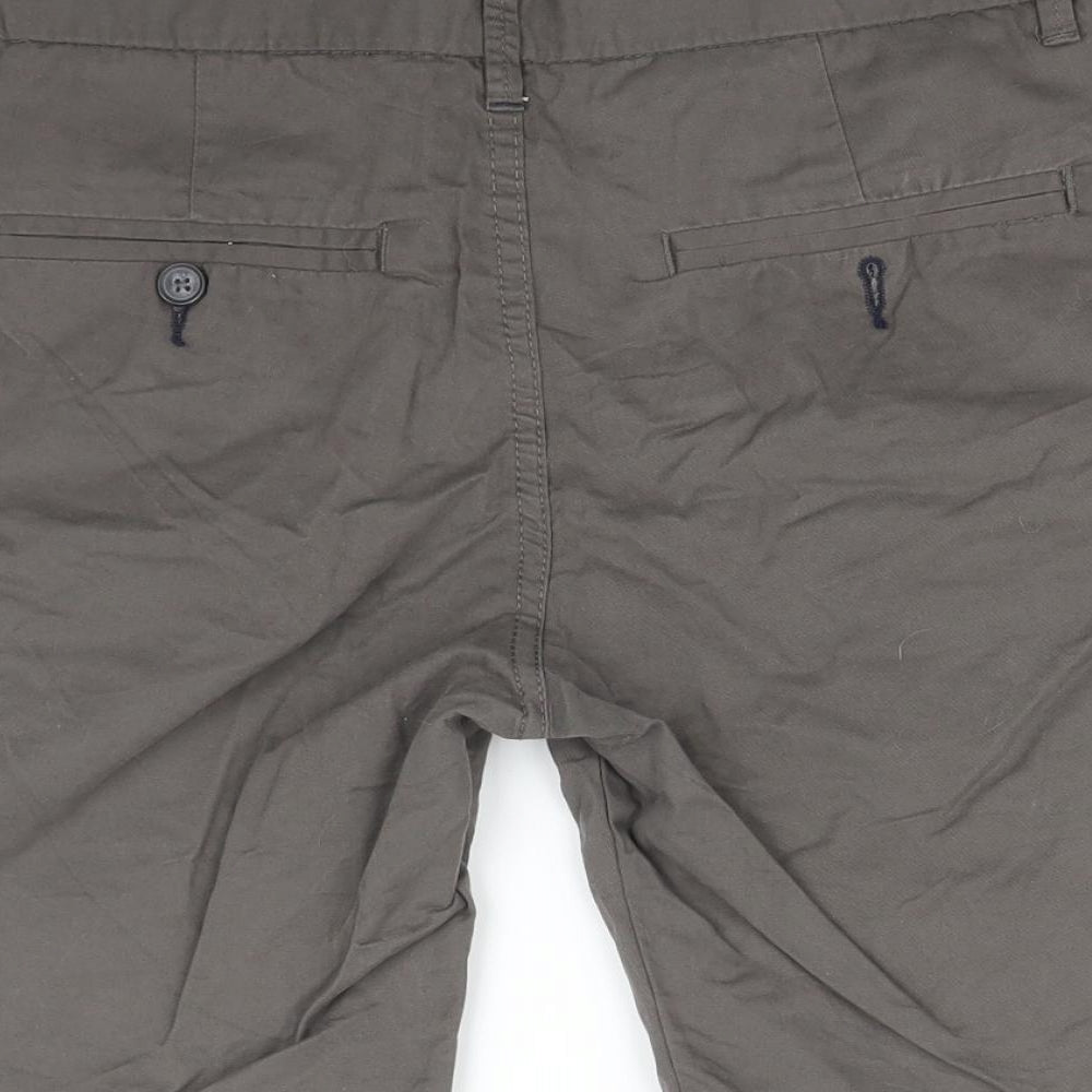 Primark Mens Brown   Chino Shorts Size 30 in