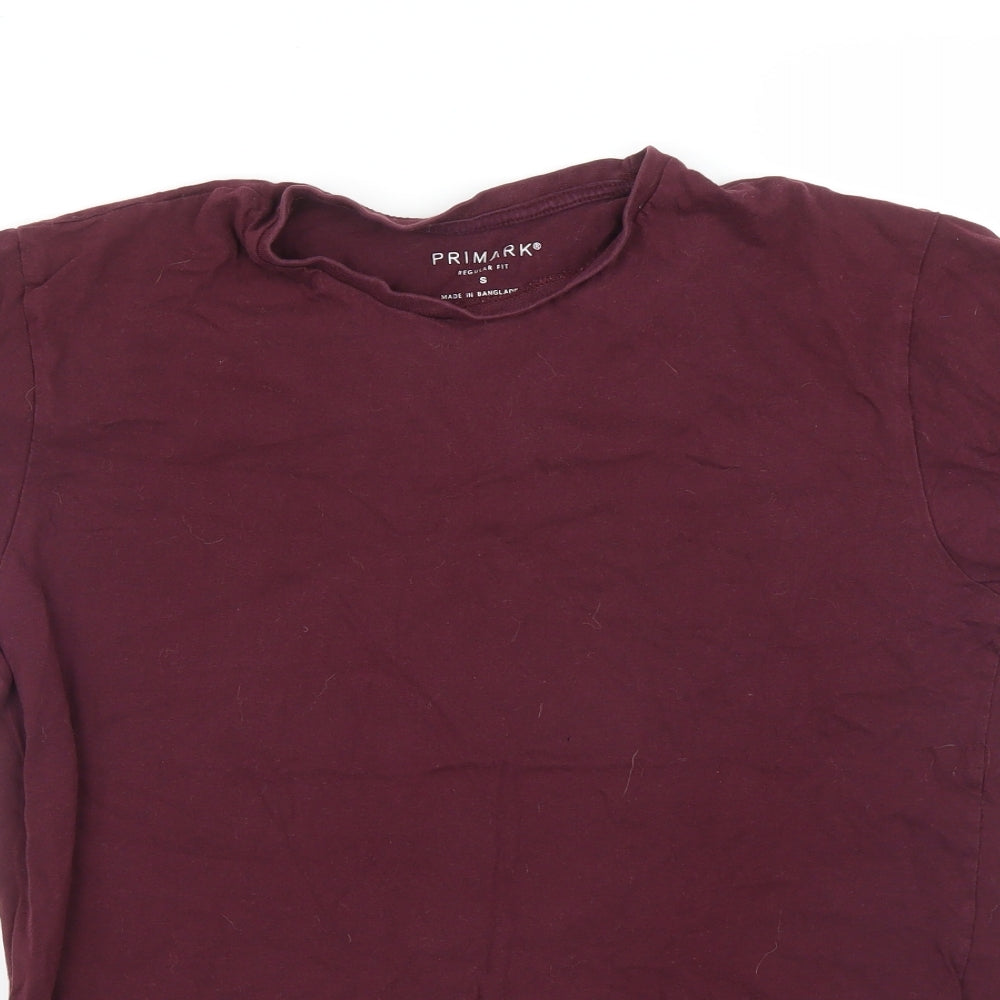 Primark Mens Purple    T-Shirt Size S
