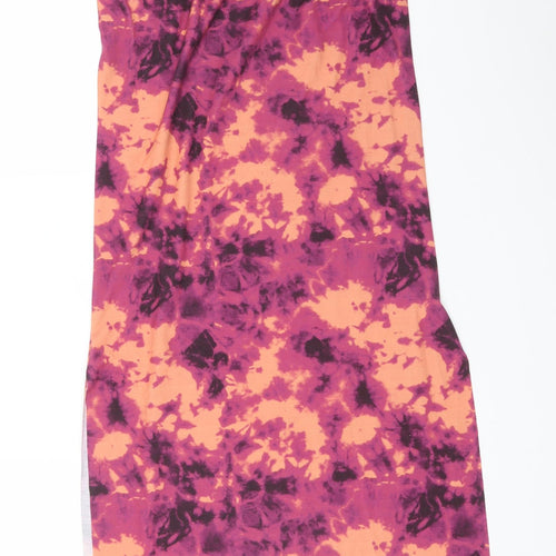 PRETTYLITTLETHING Womens Multicoloured Tie Dye  Bodycon  Size 10