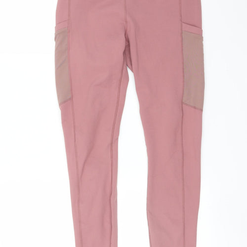 POWERHOLD Womens Pink    Leggings  L26 in