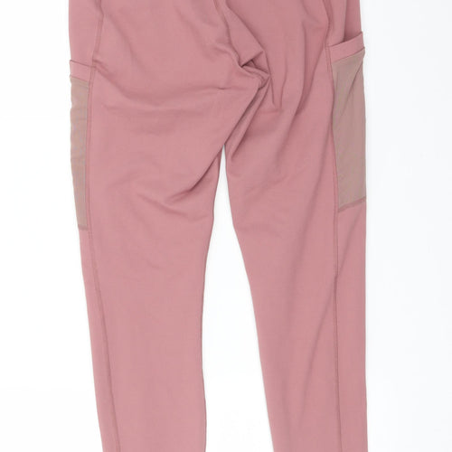 POWERHOLD Womens Pink    Leggings  L26 in