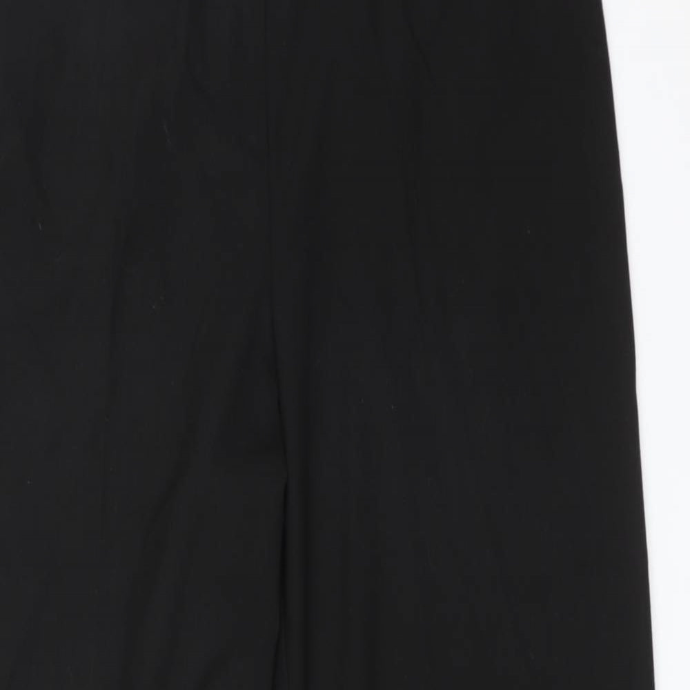 M&S Womens Black   Trousers  Size 16 L29 in
