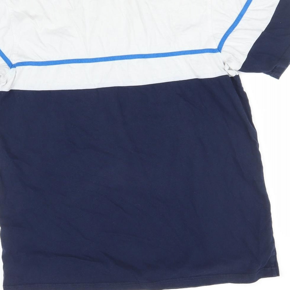 Sergio Tacchini Mens Multicoloured Striped   T-Shirt Size L