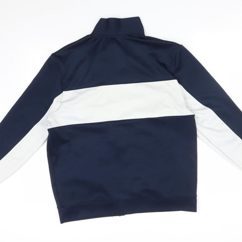 George Mens Multicoloured Striped  Full Zip Jumper Size M