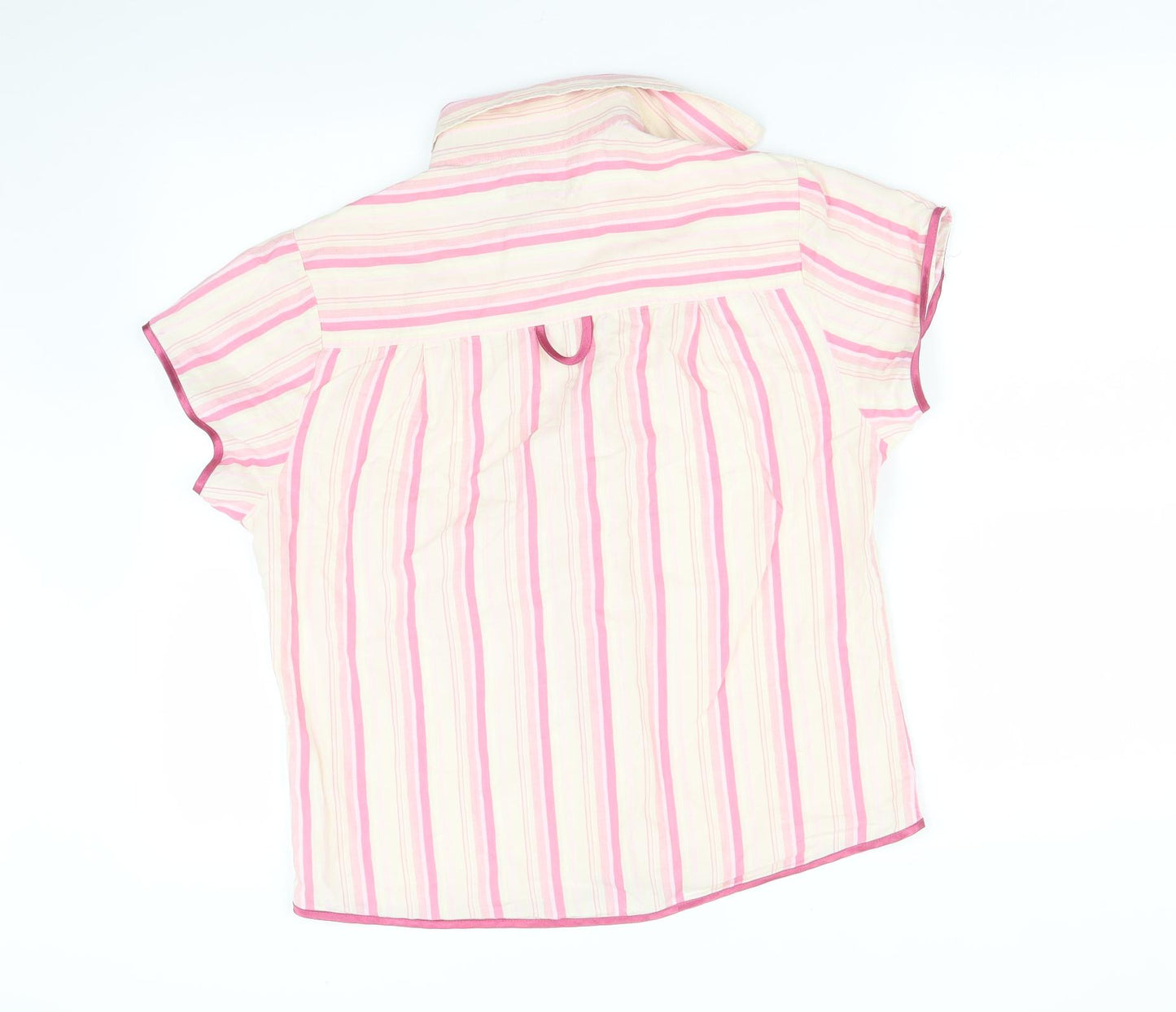 Cyberjammies Womens Multicoloured Striped   Pyjama Top Size 12