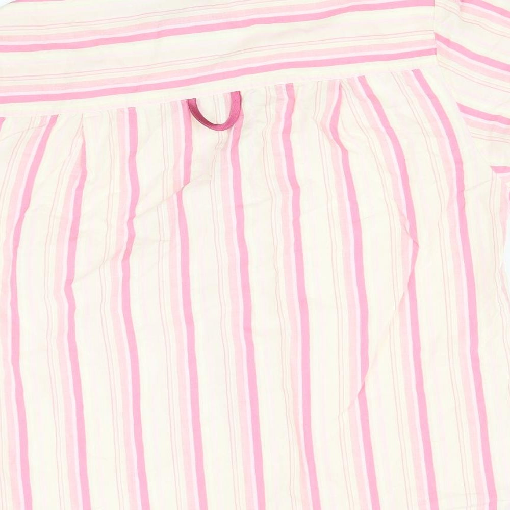 Cyberjammies Womens Multicoloured Striped   Pyjama Top Size 12