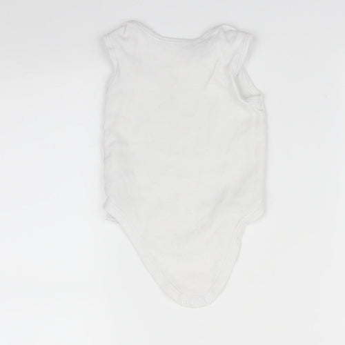 Primark Baby White   Babygrow One-Piece Size 12-18 Months