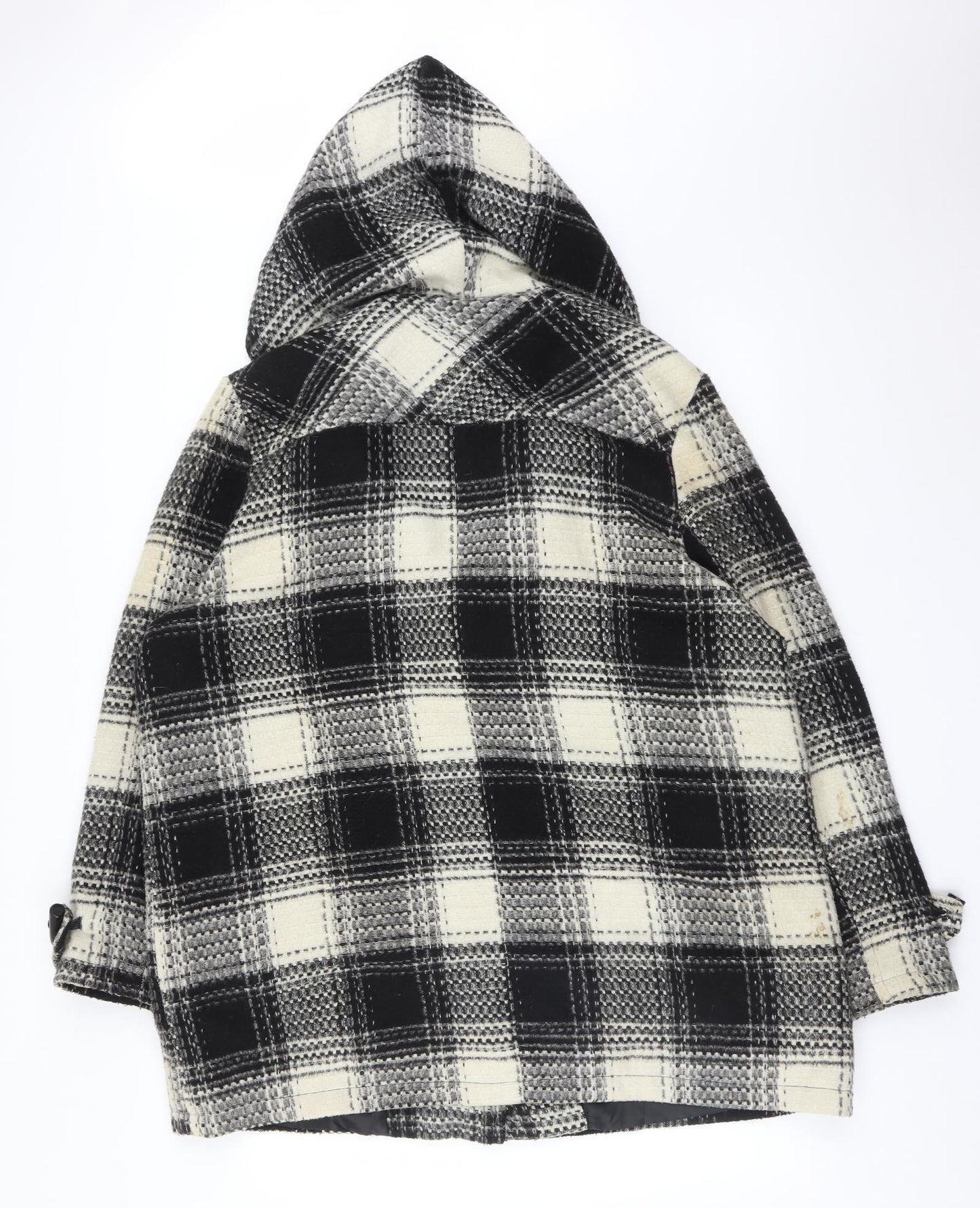 WISHWOOD Womens Multicoloured Check  Overcoat Coat Size 18