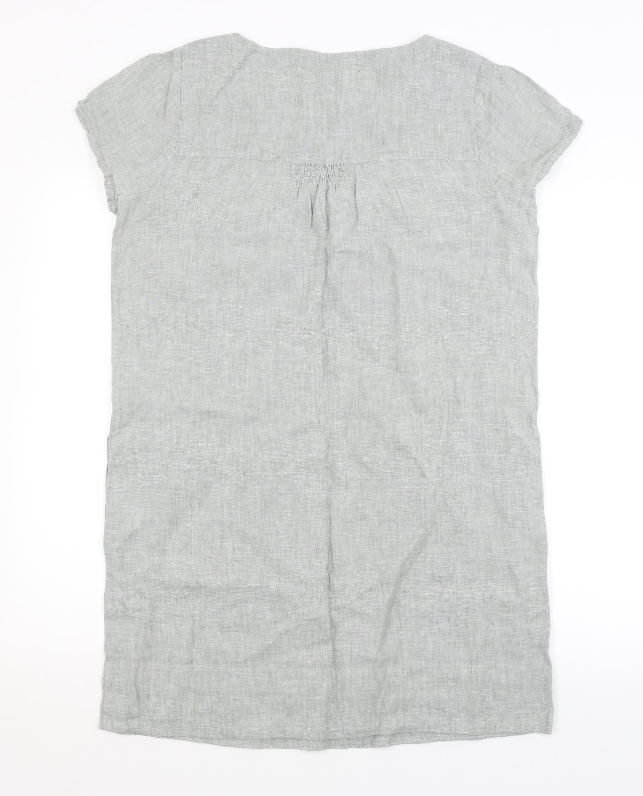 THE WHITE COMPANY Womens Grey   Basic Blouse Size 14