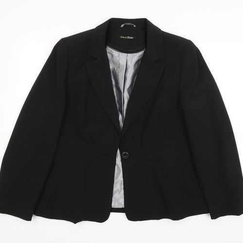 Preworn Womens Black   Jacket Blazer
