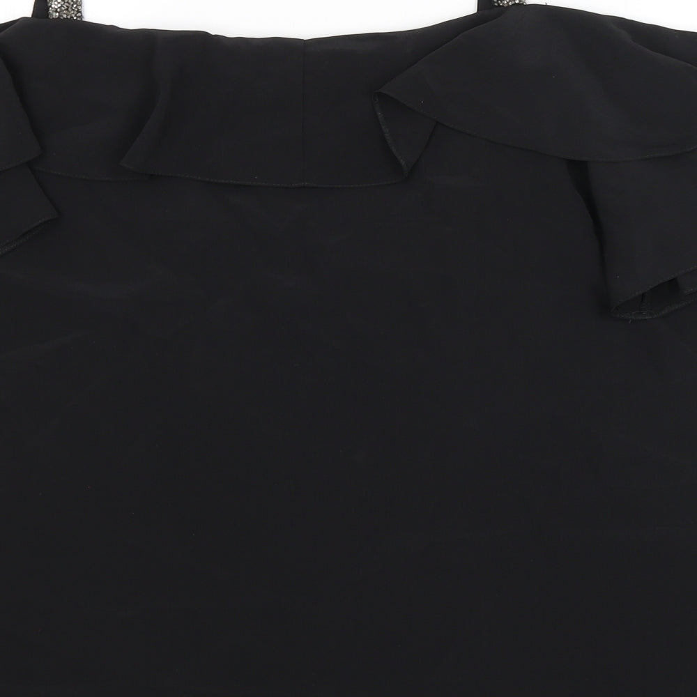 George Womens Black   Basic Blouse Size 18