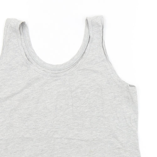 Preworn Womens Grey   Basic Tank Size 12