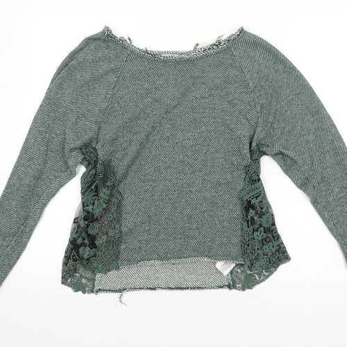 Pins & Needles Womens Green   Pullover Jumper Size S
