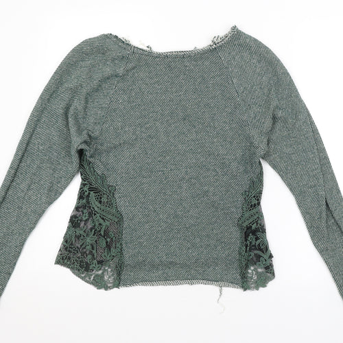 Pins & Needles Womens Green   Pullover Jumper Size S