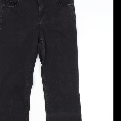 Preworn Womens Black   Bootcut Jeans Size 10 L29 in