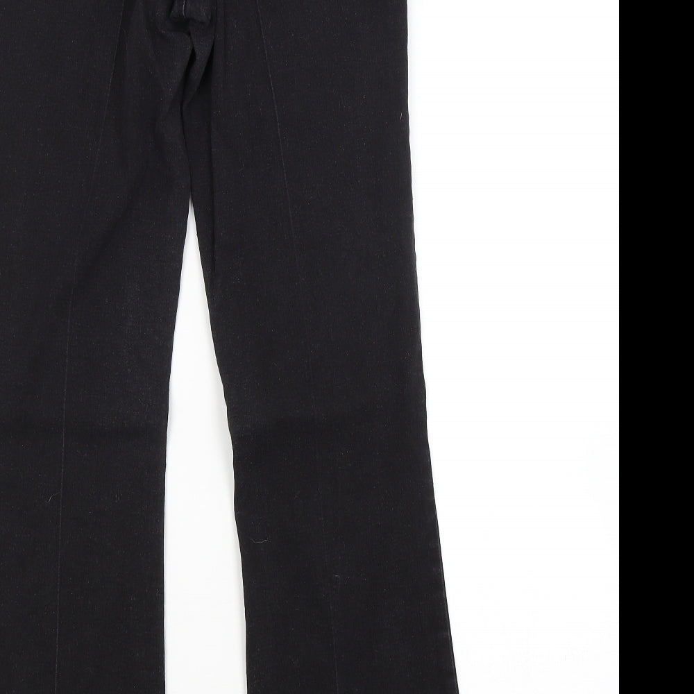 Preworn Womens Black   Bootcut Jeans Size 10 L29 in