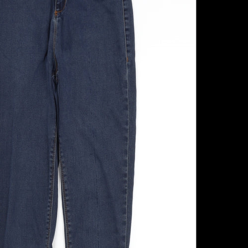 Missguided Womens Blue   Snow Pants Trousers Size 10 L27 in