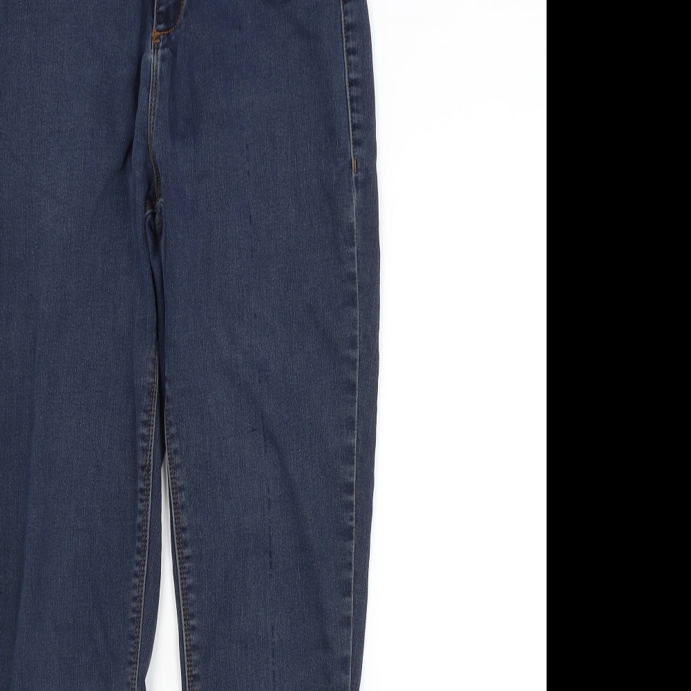 Missguided Womens Blue   Snow Pants Trousers Size 10 L27 in