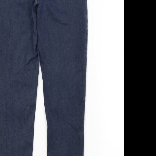 Missguided Womens Blue   Snow Pants Trousers Size 10 L27 in