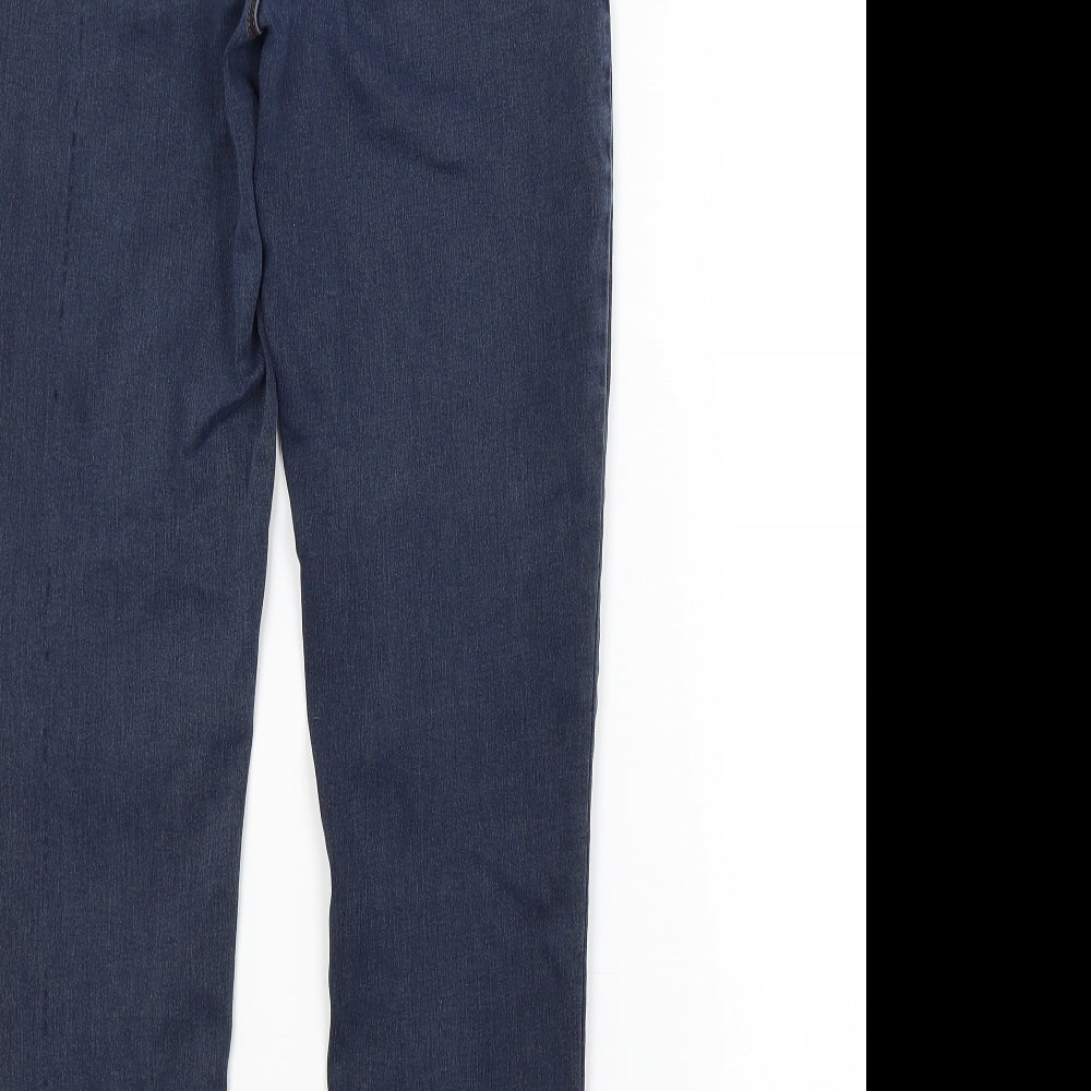 Missguided Womens Blue   Snow Pants Trousers Size 10 L27 in