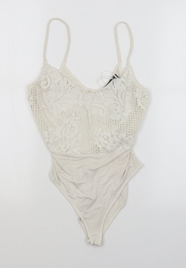 Primark Womens White Unitard One-Piece