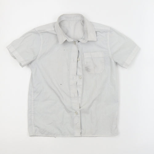 F&F Boys Grey   Basic Button-Up Size 5-6 Years