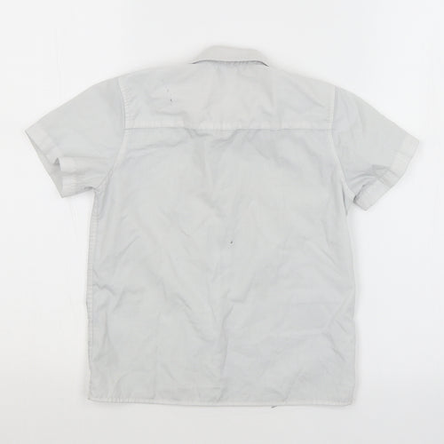 F&F Boys Grey   Basic Button-Up Size 5-6 Years