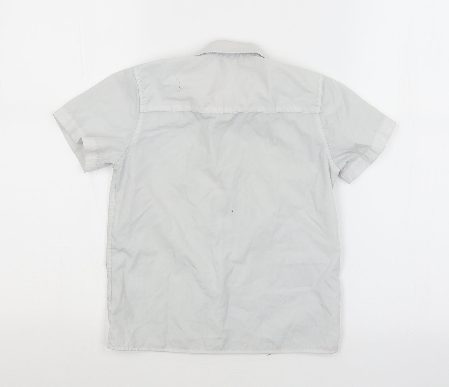 F&F Boys Grey   Basic Button-Up Size 5-6 Years