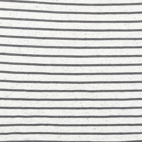 George Womens White Striped  Basic T-Shirt Size 8