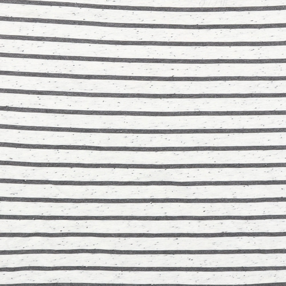 George Womens White Striped  Basic T-Shirt Size 8