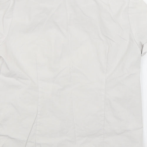 George Girls White   Basic Button-Up Size 9-10 Years